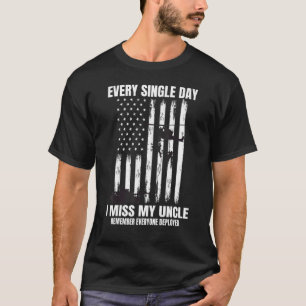 Remember Everyone Deployed Uncle Red Friday Americ T-Shirt