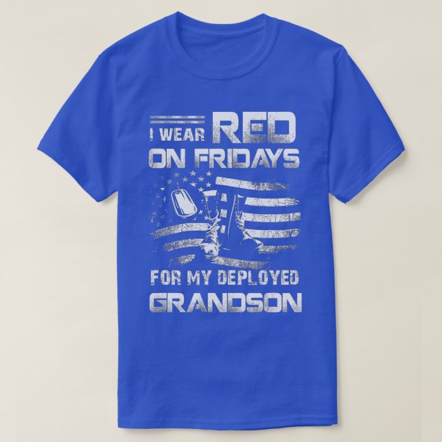 Remember Everyone Veteran Deployed RED Friday (43) T-Shirt (Design Front)