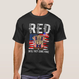 Remember Everyone Veteran Deployed RED Friday Husb T-Shirt