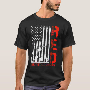 Remember Everyone Veteran Deployed Red Friday Wome T-Shirt