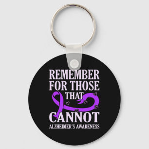 Remember For Those That Cannot Heimerheimer's Awar Keychain