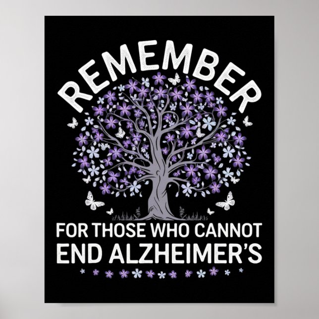 Remember For Those Who Cannot End Heimerheimer Awa Poster (Front)