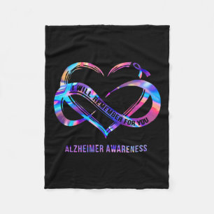 Remember For You Alzheimerheimer Awareness Fleece Blanket