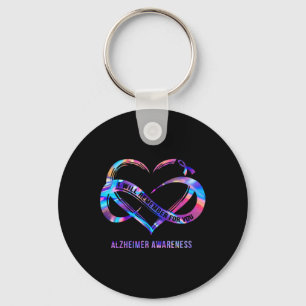 Remember For You Alzheimerheimer Awareness Keychain