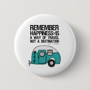 remember happiness 2 inch round button