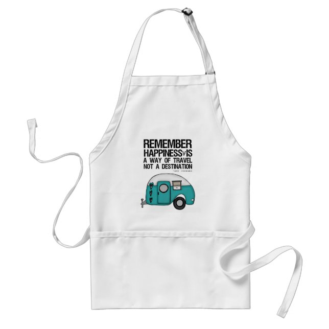 remember happiness standard apron (Front)