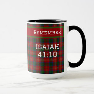 Remember Isaiah 41: 10 Be Fearless Christian Faith Mug