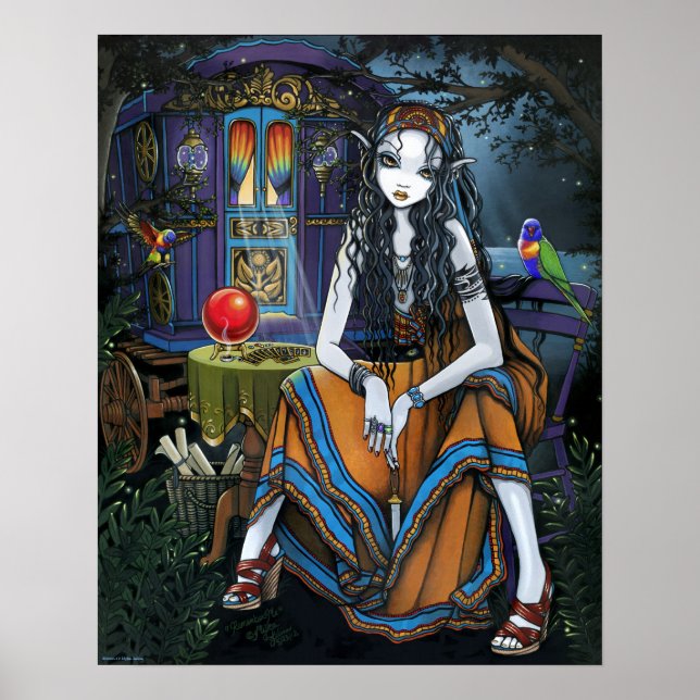 Remember Me Bohemian Neo Gypsy Caravan Fae Poster (Front)