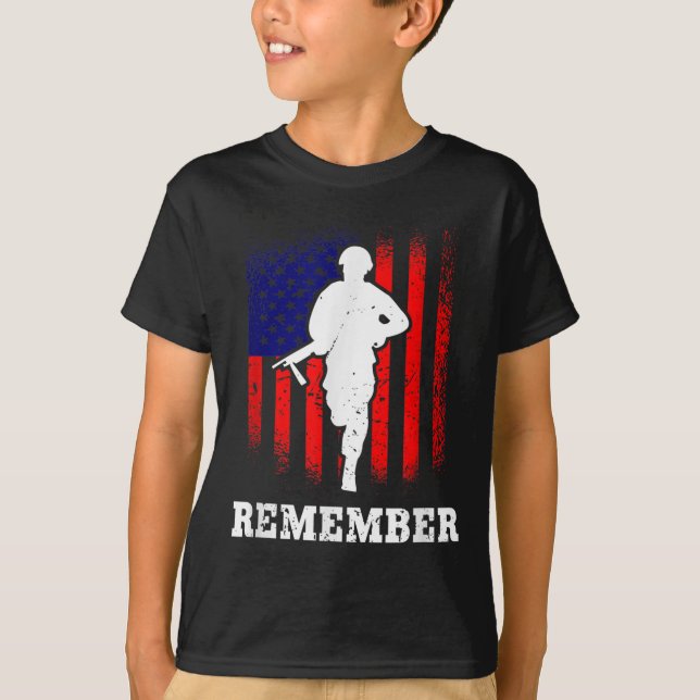 Remember Memorial Day  T-Shirt (Front)