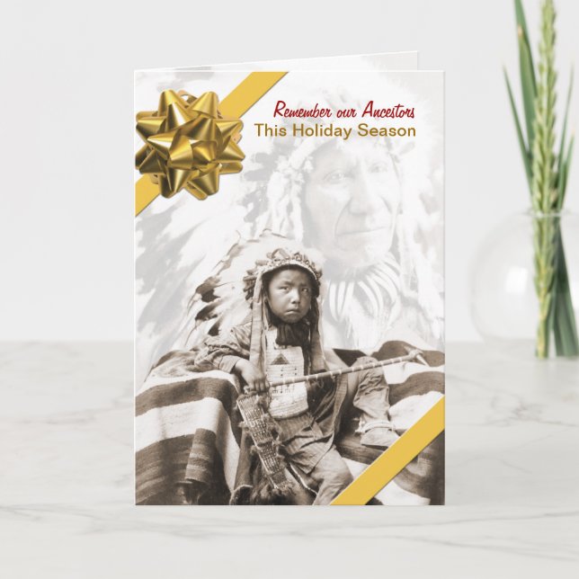 Remember Our Ancestors Greeting Card (Front)