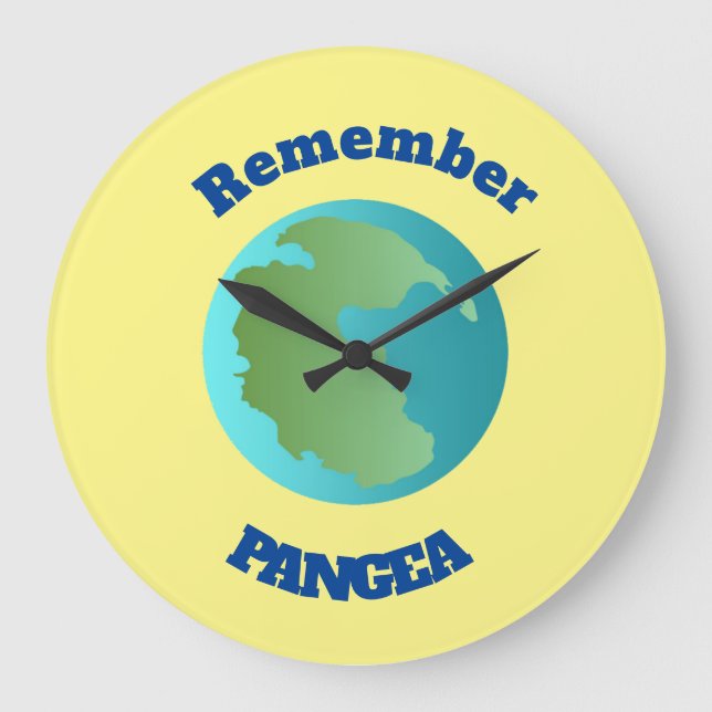remember pangea large clock (Front)
