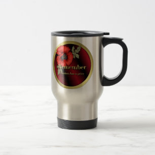 Remember Poppy Travel Mug