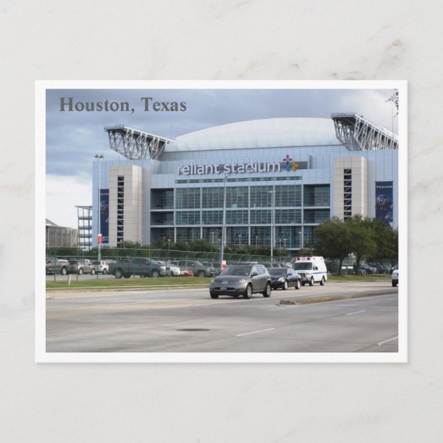 Remember Reliant Stadium Postcard (Front)