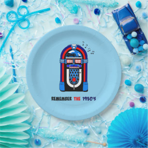 Remember the 1950's paper plate