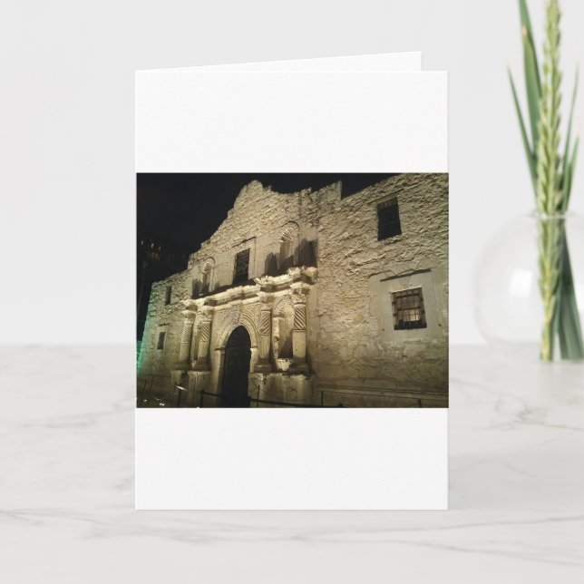 Remember the Alamo Card (Front)