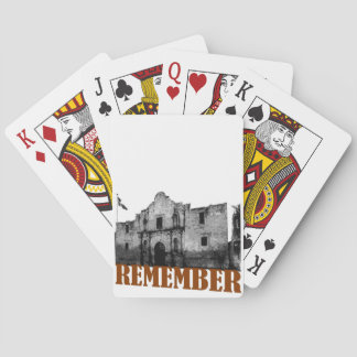 Remember the Alamo Playing Cards