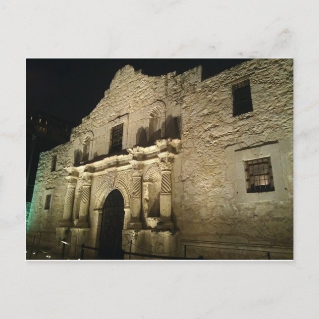 Remember the Alamo Postcard (Front)