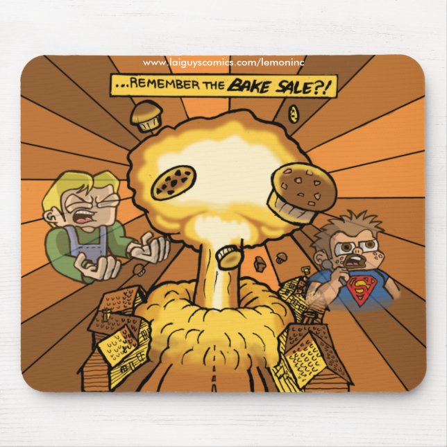 Remember The Bakesale Mousepad (Front)