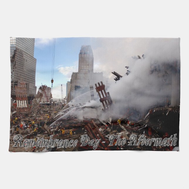 Remember The Fallen - Sept. 11, 2001 Kitchen Towel (Horizontal)