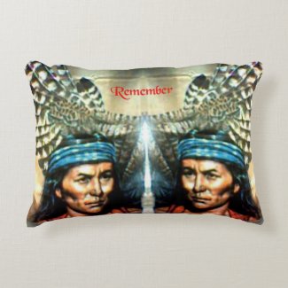 Remember Them Accent Pillow