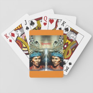Remember Them Classic Playing Cards