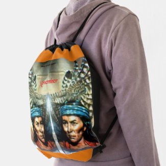 Remember Them  Drawstring Bag