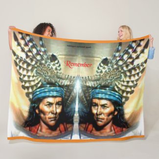 Remember Them Fleece Blanket