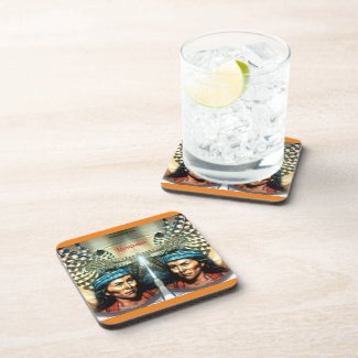 Remember Them Hard plastic coaster