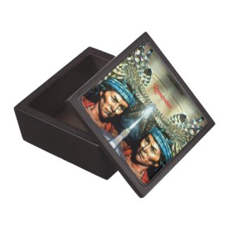 Remember Them Magnetic Wooden Medium Gift Box