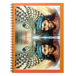 Remember Them Spiral Photo Notebook