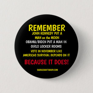 REMEMBER TO VOTE 2 INCH ROUND BUTTON