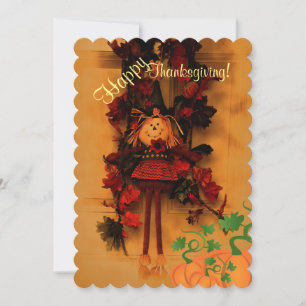Remember toCount your blessings Thanksgiving card