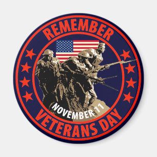 Remember Veterans Day Magnet