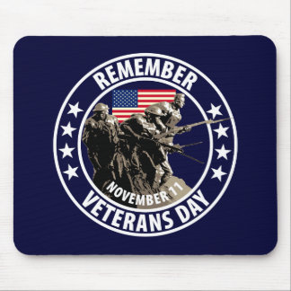 Remember Veterans Day Mouse Pad