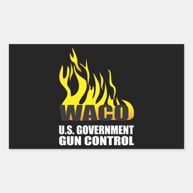 Remember Waco Sticker (Front)