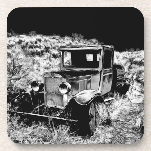 Remember When - Vintage Truck Coaster (Front)