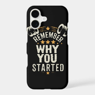 Remember Why You Started. Gym Motivational