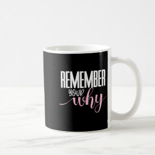Remember Your Why Gym Motivation Fitness Insration Coffee Mug