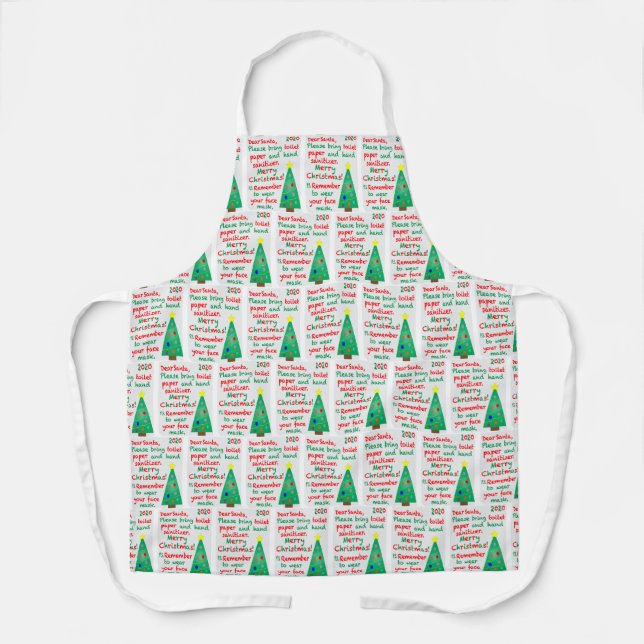 Remembering 2020 Christmas Apron (Front)