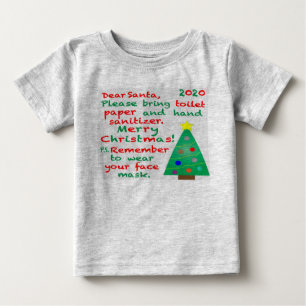 Remembering 2020 Christmas Baby T-Shirt