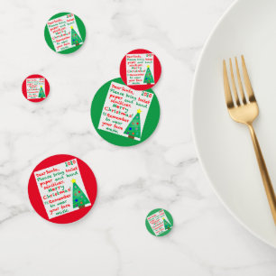 Remembering 2020 Christmas Confetti