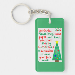 Remembering 2020 Christmas Keychain