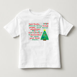 Remembering 2020 Christmas Toddler T-shirt