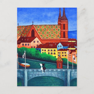 Remembering Basel, Switzerland View Post Card
