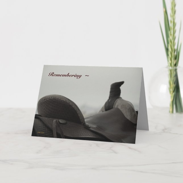 Remembering Card (Front)