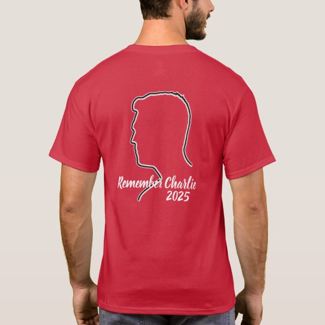 Remembering Charlie T-Shirt (Back)