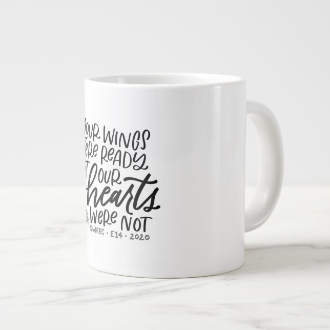 Remembering E14 Jumbo Mug (Front Right)