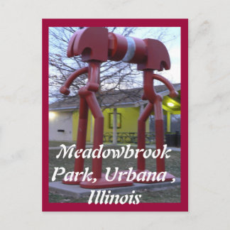 Remembering gold Urbana IL Postcard