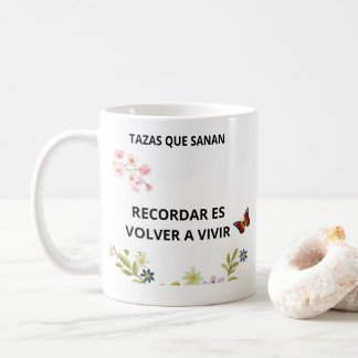 Remembering Is Living Nostalgic Mug Phrase