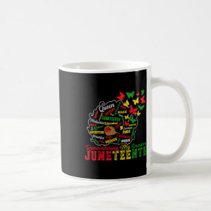 Remembering My Ancestors Juneteenth Celebrate Blac Coffee Mug